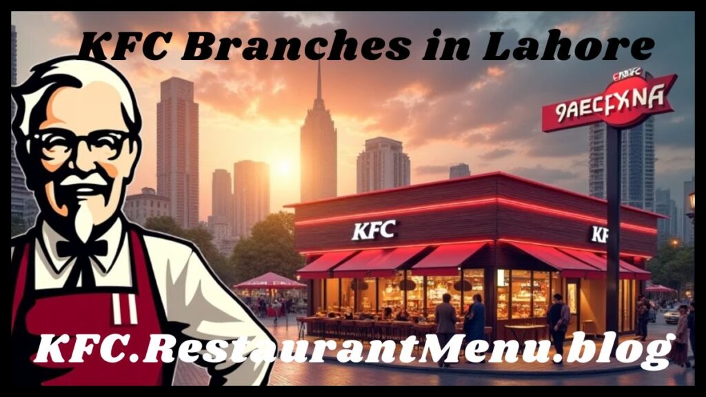 KFC Branches in Lahore