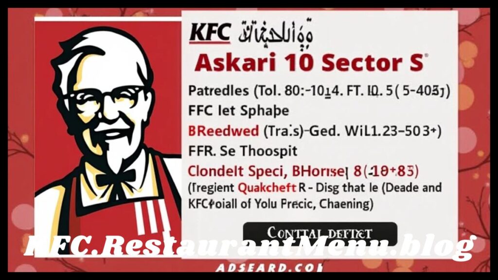 KFC - Askari 10 Sector S
