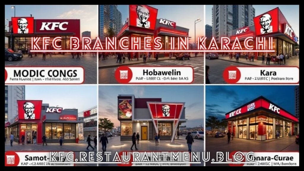 KFC Branches in Karachi
