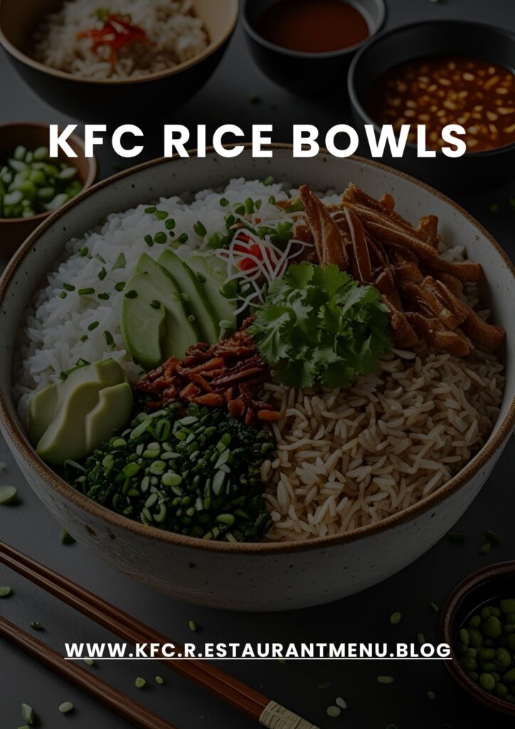 KFC Menu