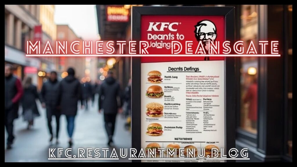 KFC Manchester - Deansgate