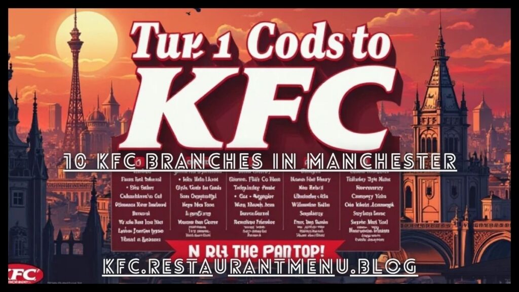 10 KFC Branches in Manchester