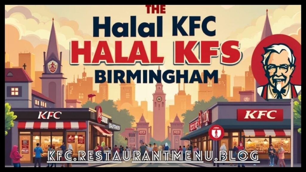 Halal KFC Branches in Birmingham