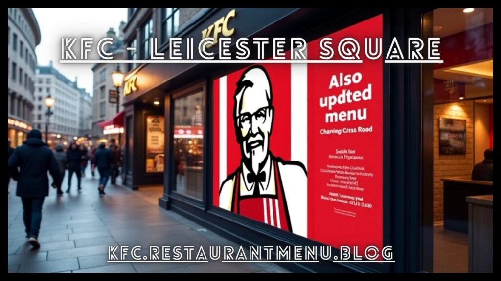 KFC - Leicester Square